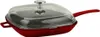 LAVA Metal Padella grill 28 x 28 cm con coperchio, ghisa, Anteprima dell’immagine prodotto 1