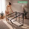 Metallbett 120x200 cm Bettgestell Klappbett Gästebett Produktbild-Vorschau 5