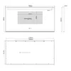 SONNI Badezimmerspiegel 120 x 60 cm, dreifarbig, dimmbar, Produktbild-Vorschau 7