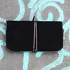 Tabaktasche aus Wildleder mit Band – schwarz – Tabaktasche Produktbild-Vorschau 6
