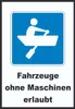 Ruderboote erlaubt Symbol und Text A2 Rückseite Produktbild-Vorschau 1