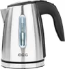 A studio shot of a stainless steel electric kettle. Produktbild-Vorschau
