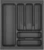 ORGA-BOX I Besteckeinsatz 419 x 473 oriongrau mit Produktbild-Vorschau 1