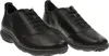 A pair of black Geox Nebula B men's sneakers shown from a front-side angle against a white background. Produktbild-Vorschau