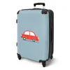 NoBoringSuitcases.com® Großer Koffer - Auto - Fahrzeuge - Produktbild-Vorschau 2