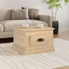vidaXL Konferenční stolek Sonoma Dub 50x50x35 cm odvozený Náhled obrázku produktu 2