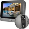 A digital peephole device with a screen displaying a house with a pool. Náhľad obrázku produktu
