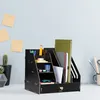 Relaxdays Schreibtisch-Organizer, 3 Schuber, 3 Ablagen, 2 Produktbild-Vorschau 2