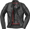 Bogotto Black-X Motorrad Lederjacke, schwarz, S Produktbild-Vorschau 4