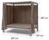 Blumfeldt Doppelliege Outdoor für 2 Personen mit Dach, Produktbild-Vorschau 10