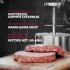 FMprofessional Burgerpresse aus Hochwertigem Edelstahl, BBQ Produktbild-Vorschau 2