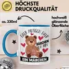Kuschelbär Geschenk Tasse Teddy  Halb Mensch Halb Bärchen Produktbild-Vorschau 3