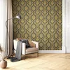 NEWROOM Tapete Nikulai Black Schwarz Vliestapete - Modern Produktbild-Vorschau 5