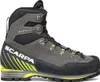 Bergstiefel Manta Tech GTX von Scarpa in Grau mit gelben Akzenten und Schnürung. Produktbild-Vorschau