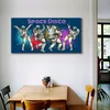 Coloray Canvas 100x50  Wandbild Leinwand Bilder Disco Party Produktbild-Vorschau 3