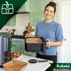 Kuketo | Wkłady Papierowe Do Air Fryer 27 × 27 cm – 125 Podgląd zdjęcia produktu 4