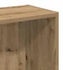 vidaXL Bücherregal Artisan-Eiche 80x24x109 cm Holzwerkstoff Produktbild-Vorschau 7