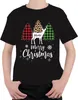 Merry Christmas Mama Rentier Kariert - Weihnachten Produktbild-Vorschau 1