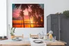 MuchoWow® Poster Meer - Palme - Sonnenuntergang - Strand - Produktbild-Vorschau 3