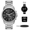 Armani Exchange Banks Chronograph Herrenuhr Produktbild-Vorschau 11