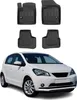 Tapis de Sol pour Seat Mii 2011-2019 TPE Noir Voir les images du produit 1