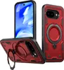 Dual Layer Hülle für Google Pixel 9A Metall Ring Ständer Produktbild-Vorschau 1