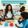 Bell, Buntes 8-Ton Glockenspiel Set, Metall Tischglocken Produktbild-Vorschau 2