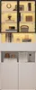 Sweiko 70x30x200cm Vitrine,Vitrinenschränke Mit Schubladen Produktbild-Vorschau 9