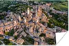 MuchoWow® Poster Sonnenaufgang über der ummauerten Produktbild-Vorschau 1