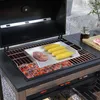 LZQ Edelstahl Grillplatte 30x20x4 cm, Gleichmäßige Produktbild-Vorschau 11