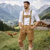 Pantaloni corti in pelle tradizionali da uomo PAULGOS - HK1 Anteprima dell’immagine prodotto 10