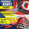 MASKO® Starthilfekabel Überbrückungskabel für Benzin- und Produktbild-Vorschau 2
