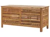 BELIANI Skrzynia ogrodowa jasnobrązowy akacjowe 130 x 64 cm Podgląd zdjęcia produktu 6