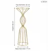 LAYBA Blumensäule gold aus Edelstahl (60 cm hoch) – Produktbild-Vorschau 4
