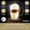 Creano bicchiere termico a doppia parete con manico 250ml, Anteprima dell’immagine prodotto 2