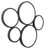 LOFT42 Bubbles Large WandWandspiegel - schwarz - 82x70x3 Produktbild-Vorschau 1