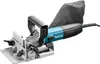 A Makita PJ 7000J Nutfräse Flachdübelfräse on a white background. Podgląd zdjęcia produktu
