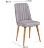 Skye Decor, Vina Sandalye Soho, Atlantic, Esszimmerstühle, Produktbild-Vorschau 4