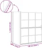vidaXL Paroi de douche noire et transparente 100 x 68 x 128 Voir les images du produit 8