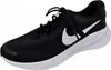 A black Nike running shoe with a white Nike swoosh logo and a white sole, shown against a white background. Voir les images du produit