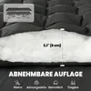Outsunny Feldbett faltbar Campingbett mit Tragetasche Produktbild-Vorschau 4