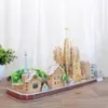 Puzzle 3D City Line Barcellona, 186 pezzi Anteprima dell’immagine prodotto 12