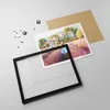 Gerahmtes Poster - Schwarzer Rahmen - Boho Heidekraut Frau Produktbild-Vorschau 4