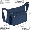 Damen Tasche Schultertasche Umhängetasche Crossover Bag Produktbild-Vorschau 2