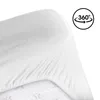 Lenzuolo matrimoniale Lyon Junior in cotone, 60x120, bianco Anteprima dell’immagine prodotto 4