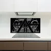 Coloray Spritzschutz aus Glas 120x60  Wandkunst Produktbild-Vorschau 3