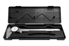 PAULIMOT Messschieber mit Uhr 0 - 200 mm, Kohlenstoffstahl Produktbild-Vorschau 2
