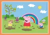 Clementoni Puzzle 4in1 Peppa Pig SuperKolor 21516 Anteprima dell’immagine prodotto 2