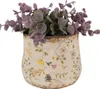 Vaso da fiori Clayre & Eef Ø 11x10 cm Fiori di Anteprima dell’immagine prodotto 2