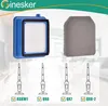 A collage of vacuum cleaner filters and accessories, with line drawings of vacuum cleaners at the bottom. Produktbild-Vorschau